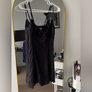 Urban Outfitters A line sundress, black, small
